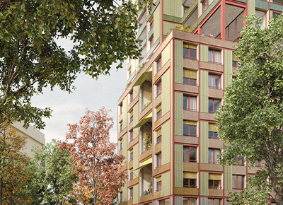 Wohnhochhaus Rankstrasse Basel